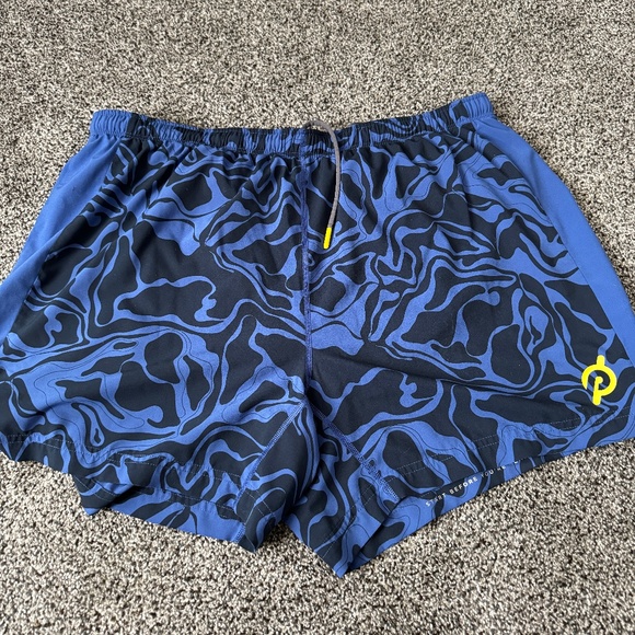 Fourlaps x Peloton - 5in Lined Shorts - Men's XL - Blue - Picture 1 of 8